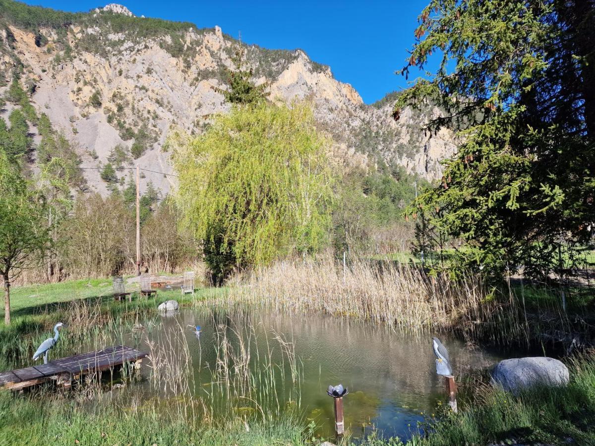 Chambre Aux Gorges De Daluis Guillaumes Exterior foto